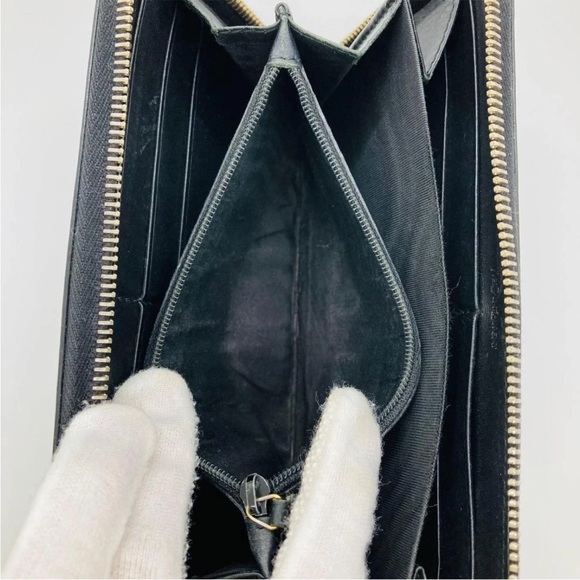Yves Saint Laurent Black Wallet - Picture 12 of 13